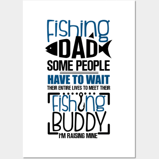 Fishing Dad Posters and Art